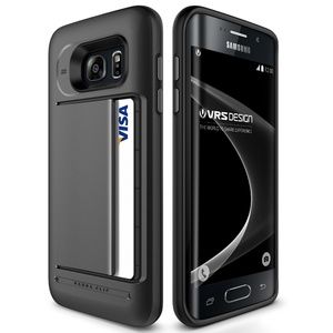 Money/Card Clip Samsung Galaxy S7 Edge Black Case